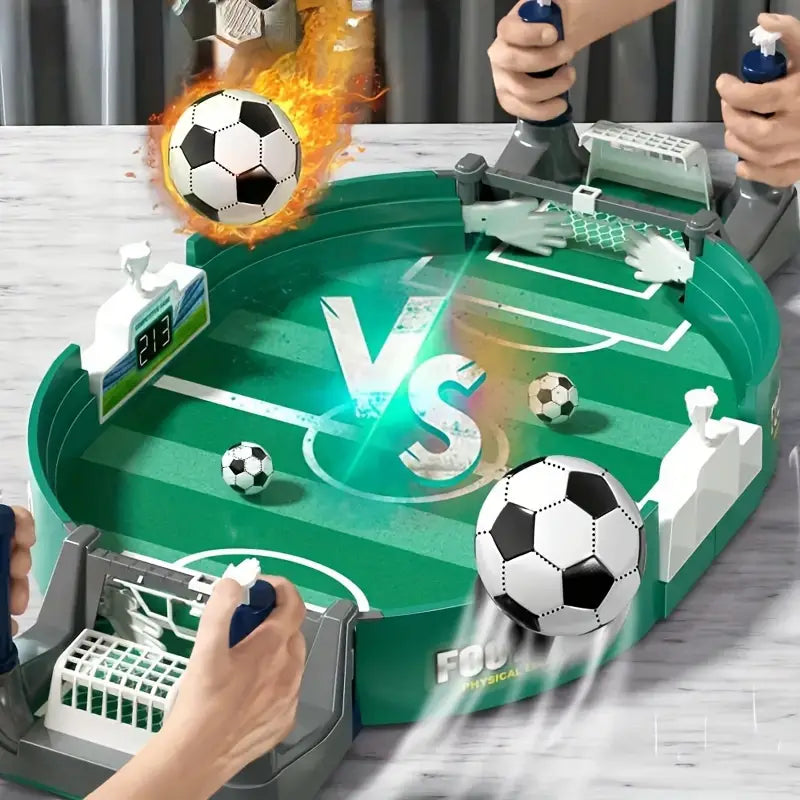 Spannend tafelvoetbalspel voor kinderen