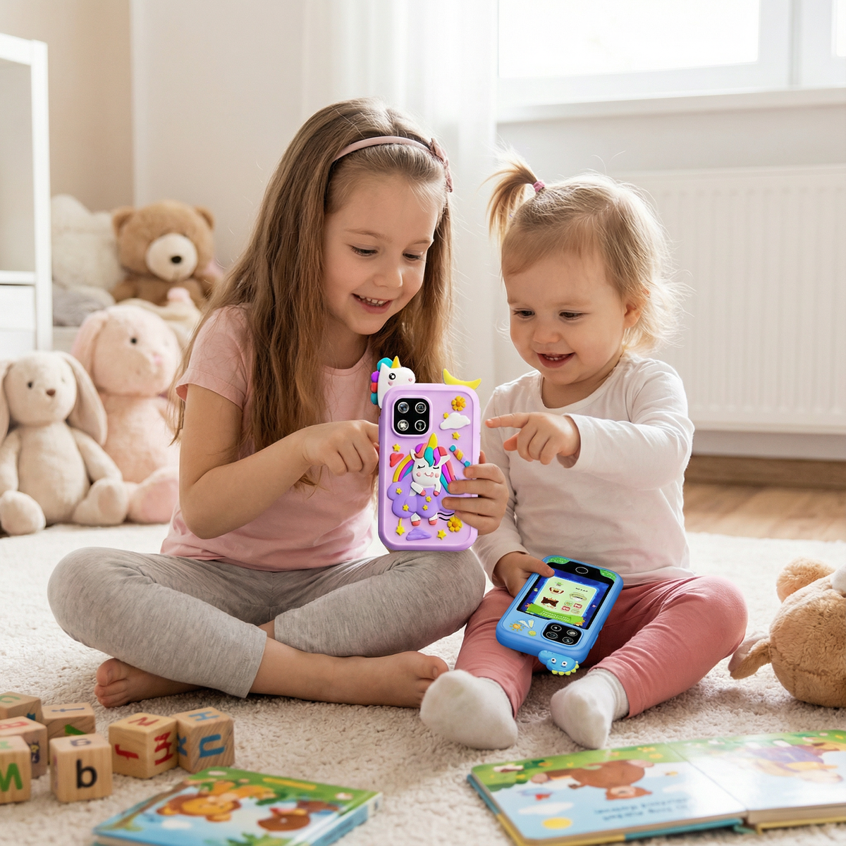 Speelgoedtelefoon voor kinderen