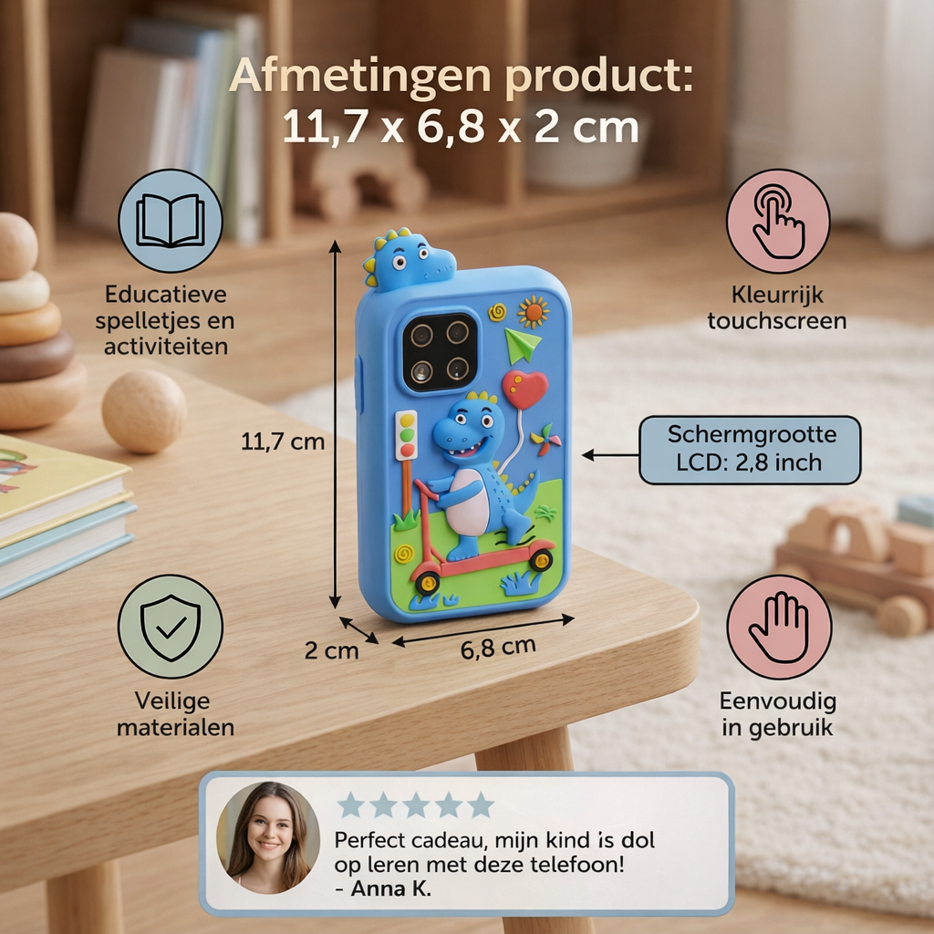 Speelgoedtelefoon voor kinderen