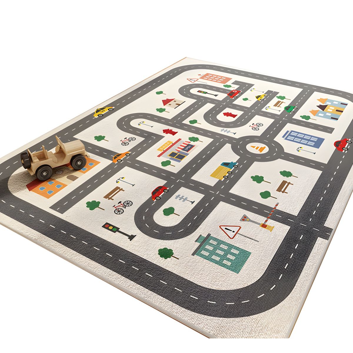 Speelkleed voor kinderen met educatief ontwerp - Antislip