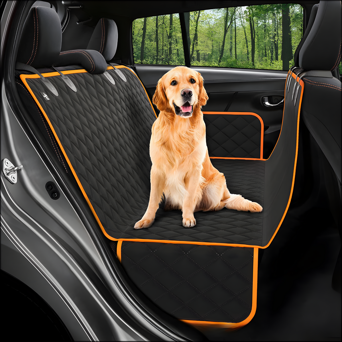 Stevige bodem | Uitschuifbare autostoel voor honden – comfortabel en veilig voor uw hond op reis