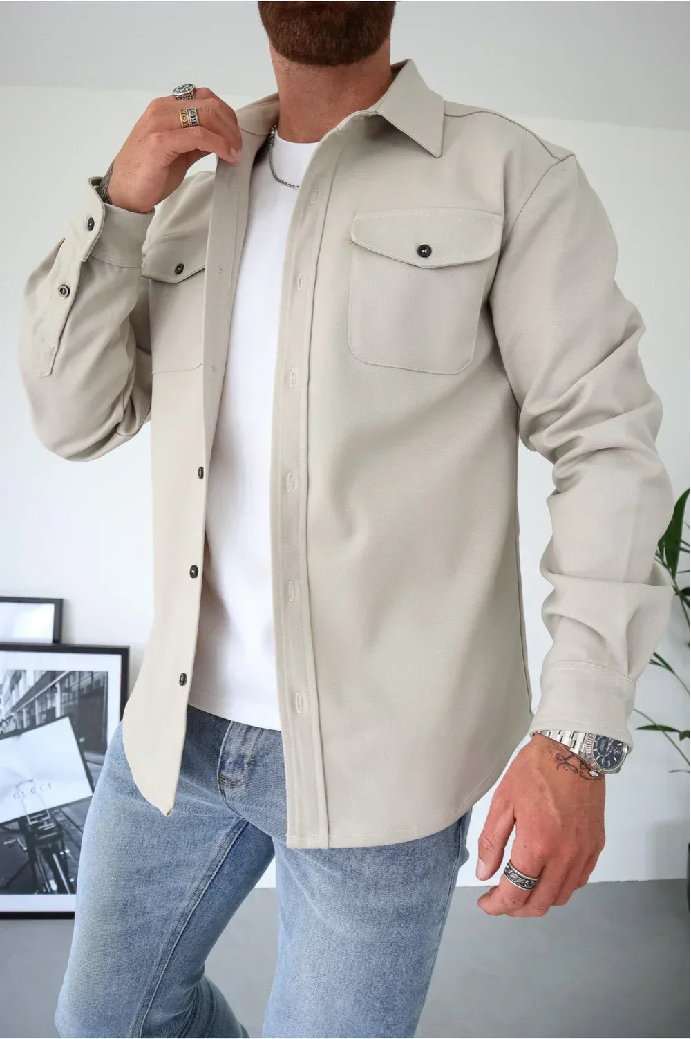 Stijlvol casual overshirt