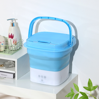 Stijlvolle Draagbare Mini-Wasmachine voor Persoonlijk Gebruik