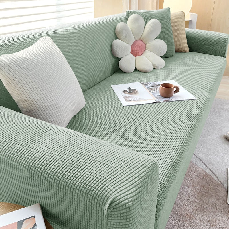 Stijlvolle elastische bankhoes voor een nieuwe look