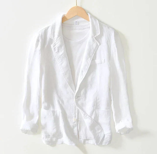Stijlvolle en ademende casual herenblazer