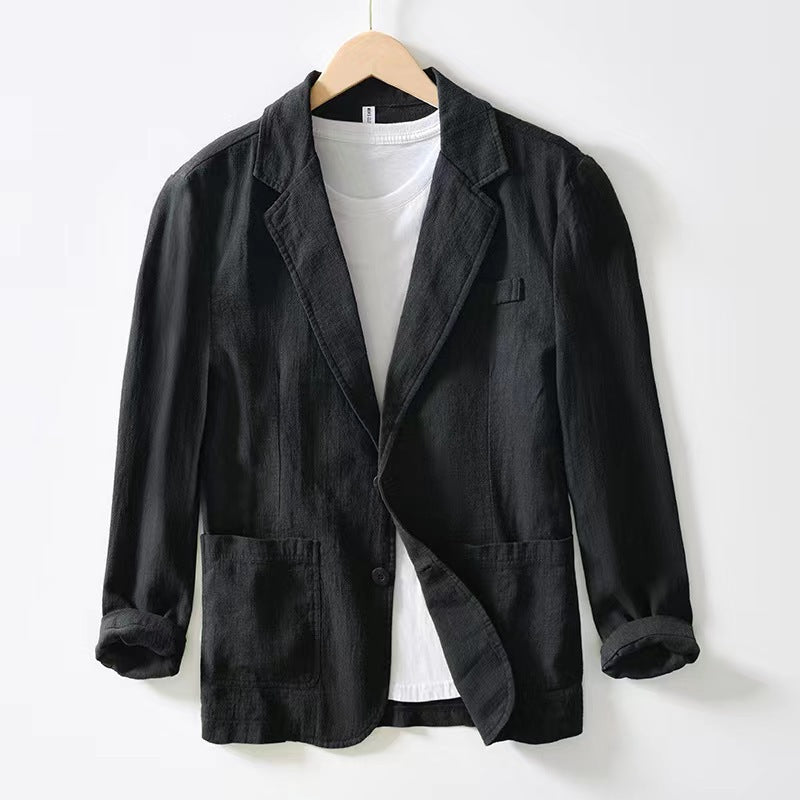 Stijlvolle en ademende casual herenblazer