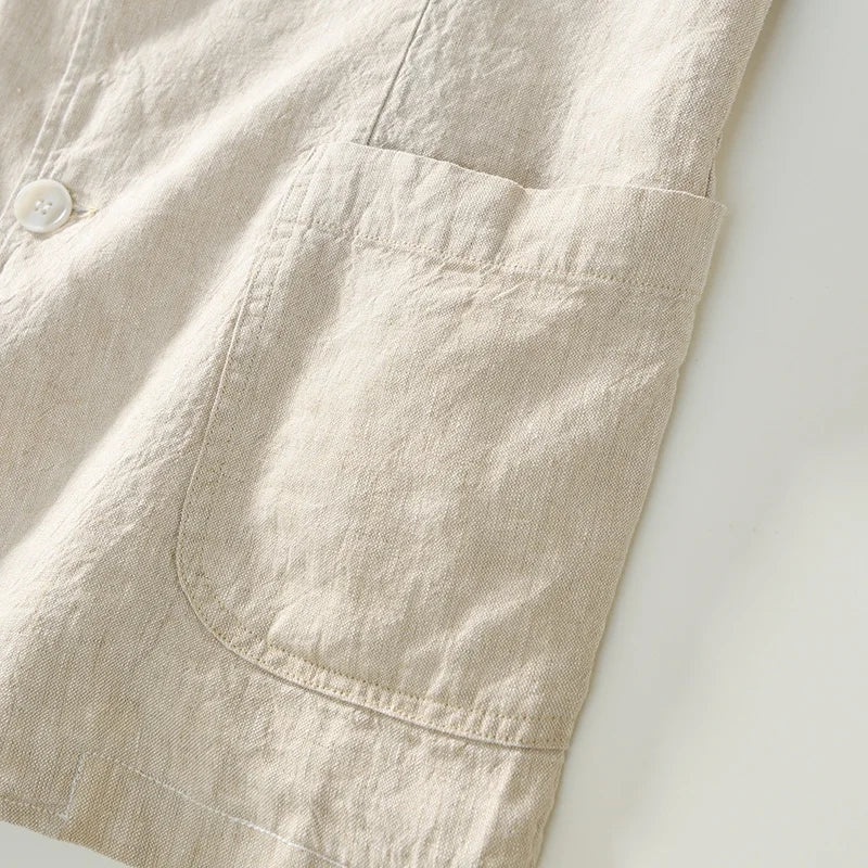 Stijlvolle en ademende casual herenblazer