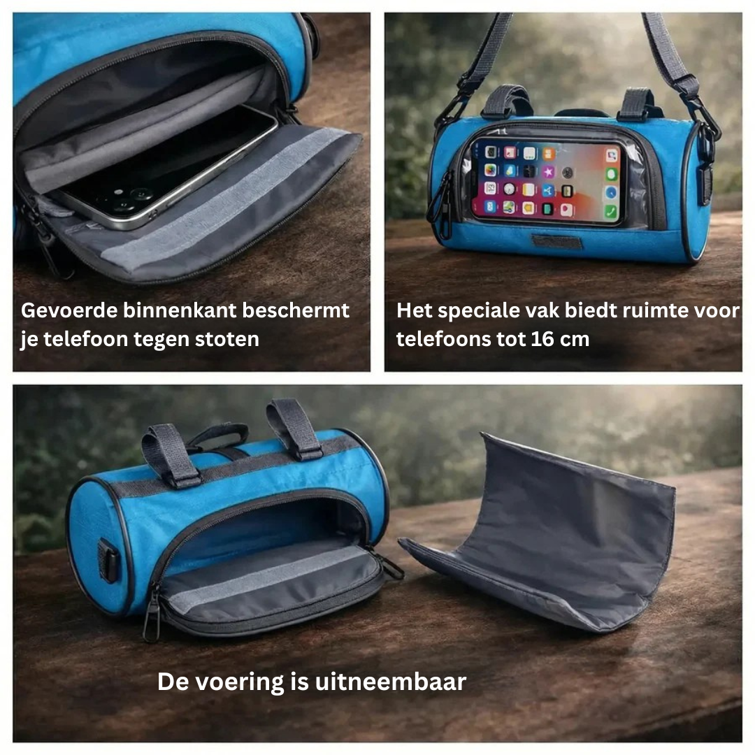 Stuurtas - Waterdichte Fietstas met Touchscreen