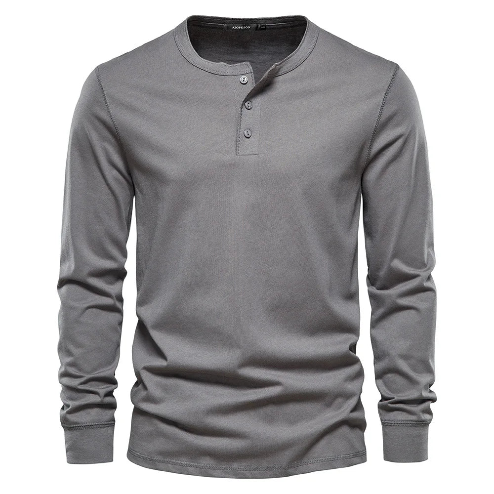 T-shirt met Lange Mouwen voor Heren | Comfort en Stijl voor Elk Seizoen