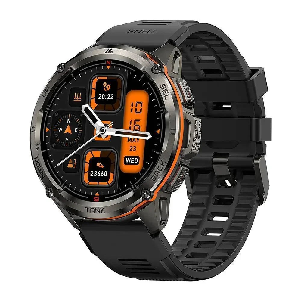 T3 Ultra GPS AMOLED Smartwatch - Robuuste fitnesstracker