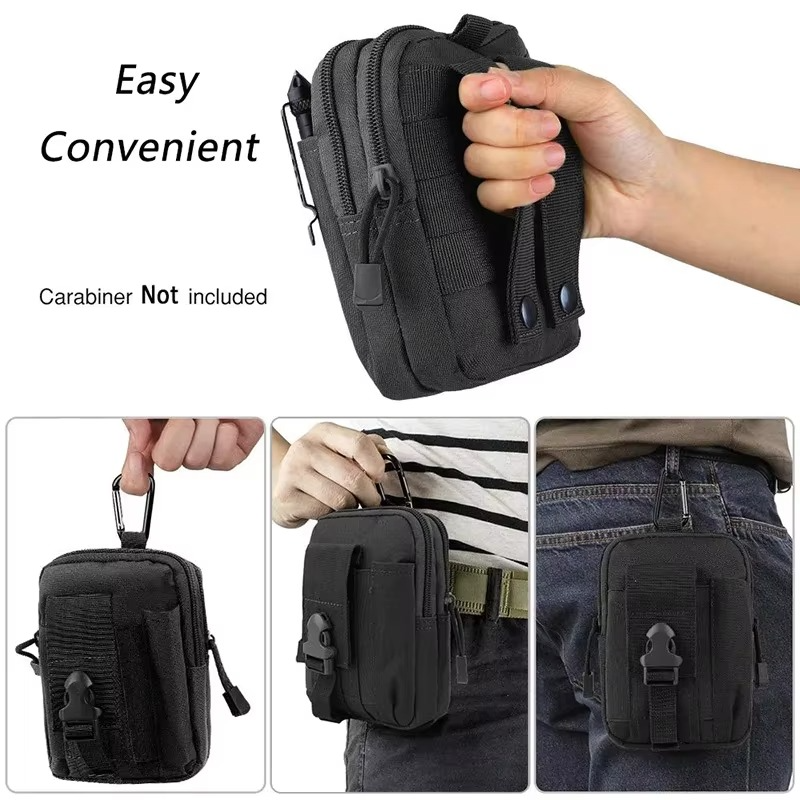Tactische MOLLE EDC Riemtas - Militaire Utilitytas