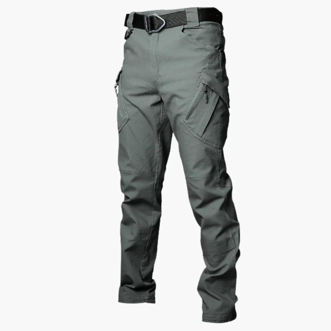 Tactische outdoorbroek voor heren met rechte pijpen en multifunctionele zakken