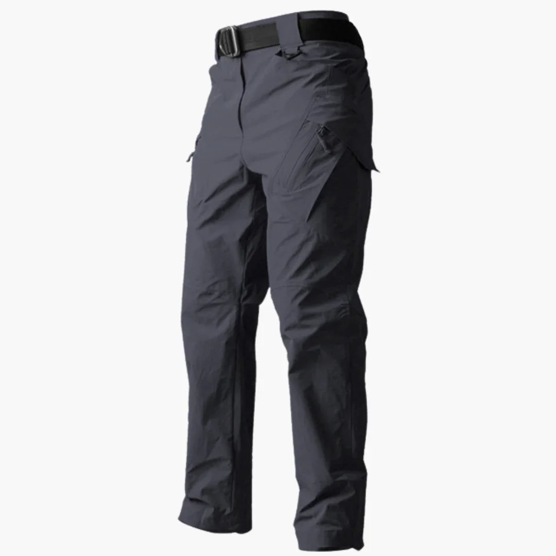Tactische outdoorbroek voor heren met rechte pijpen en multifunctionele zakken