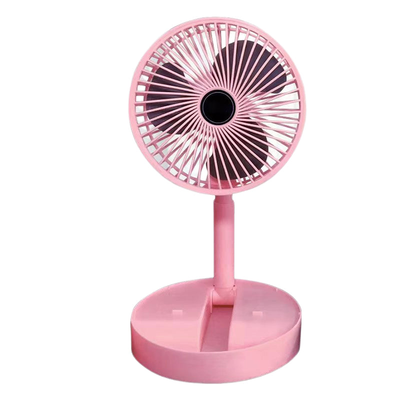 Tafelventilator met telescopisch ontwerp, draagbaar en stil
