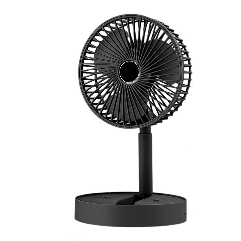 Tafelventilator met telescopisch ontwerp, draagbaar en stil