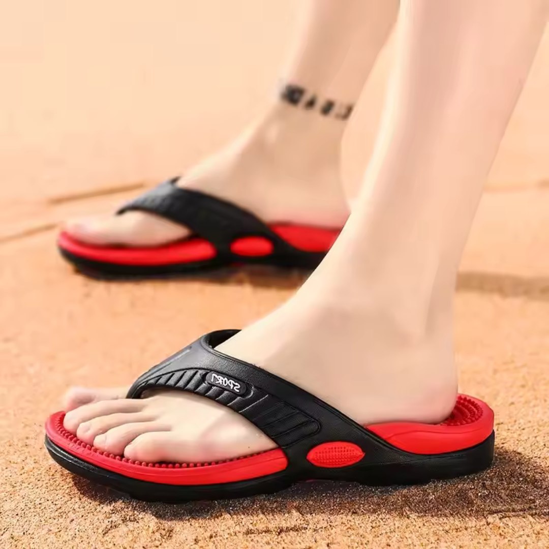 Therapeutische acupressuur-massageteenslippers