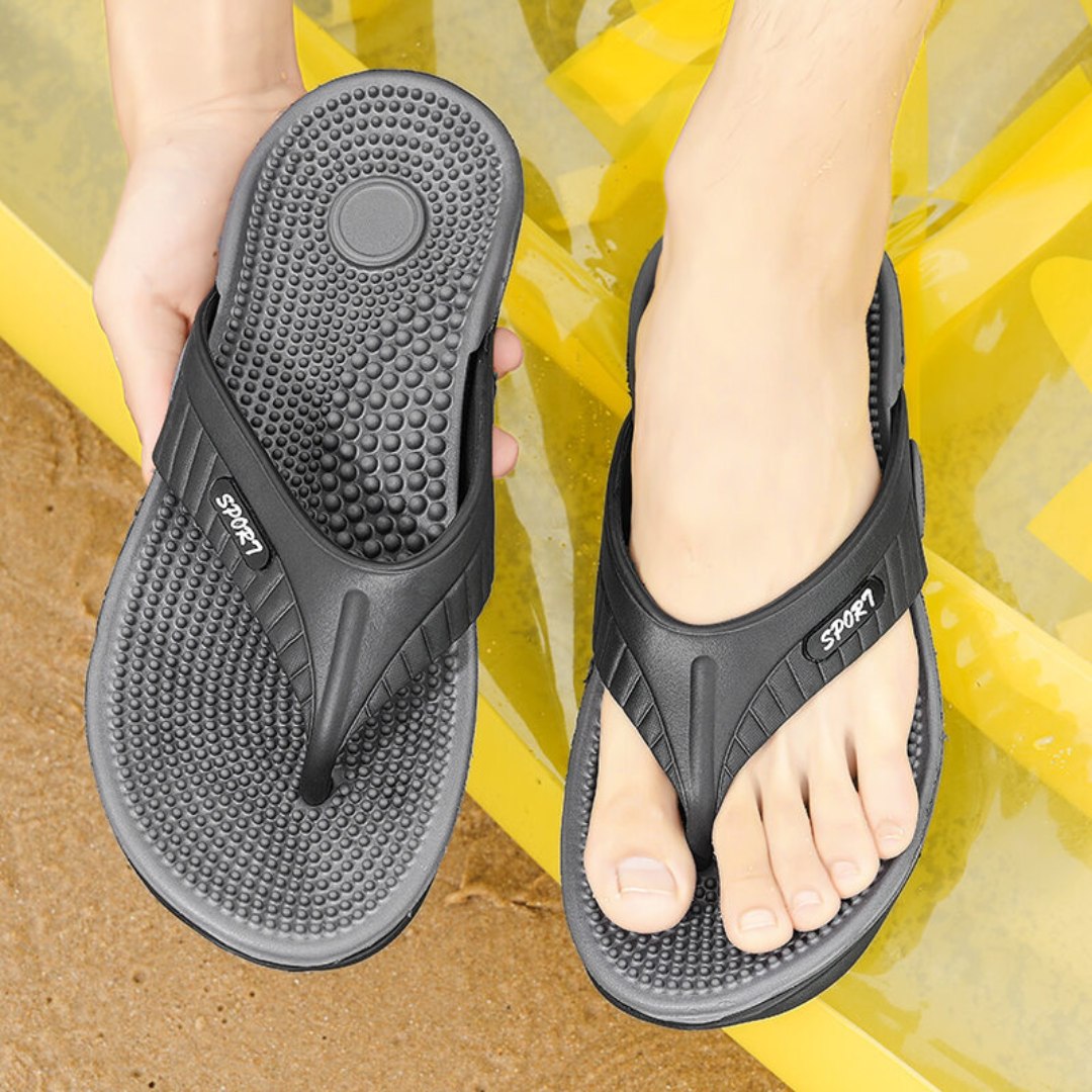 Therapeutische acupressuur-massageteenslippers