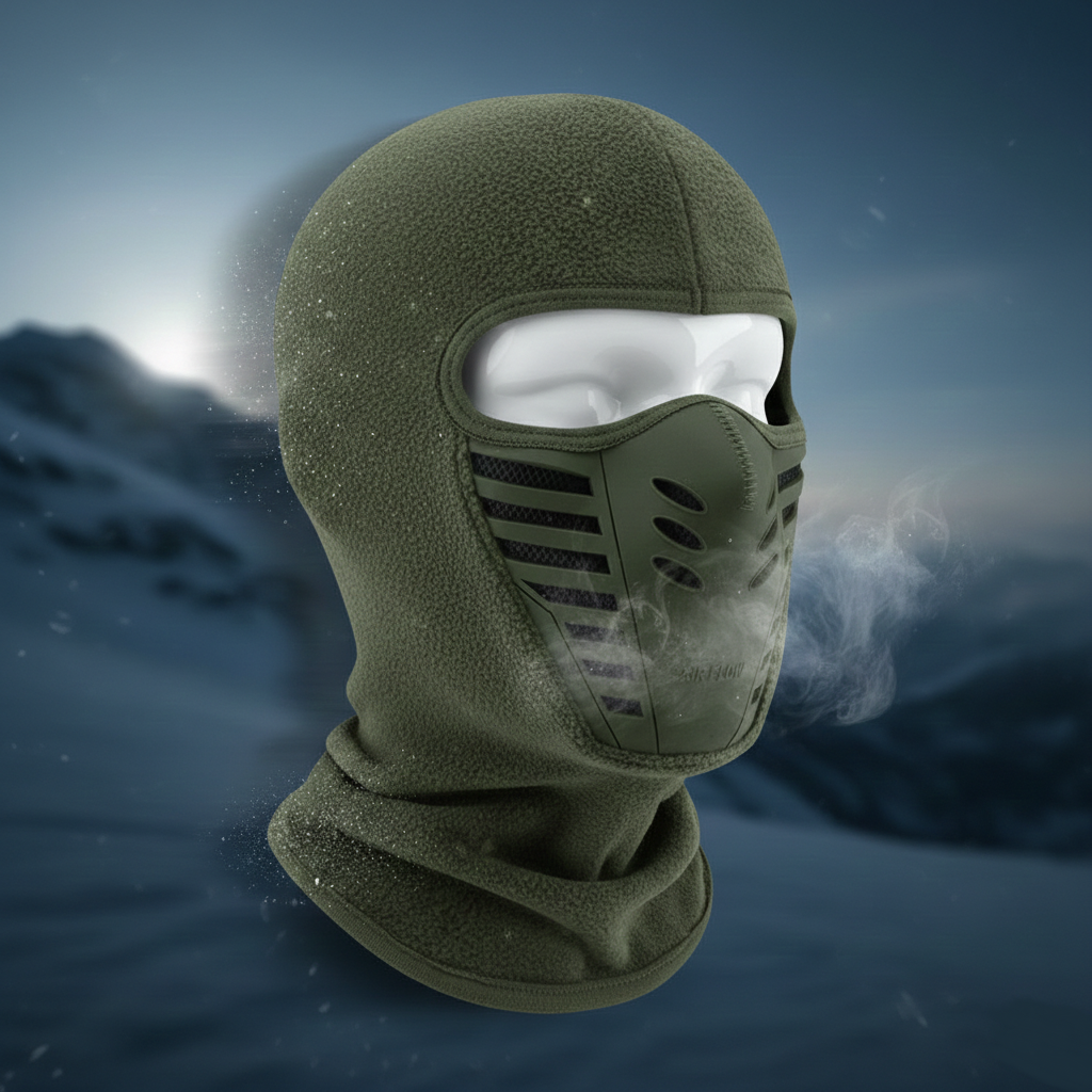 Thermische Balaclava en Winddicht Gezichtsmasker voor de Winter met Volledige Bedekking voor Buitenactiviteiten