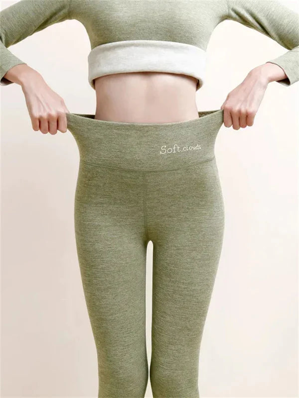 Thermo Legging van Kasjmier voor Uitzonderlijke Winterwarmte