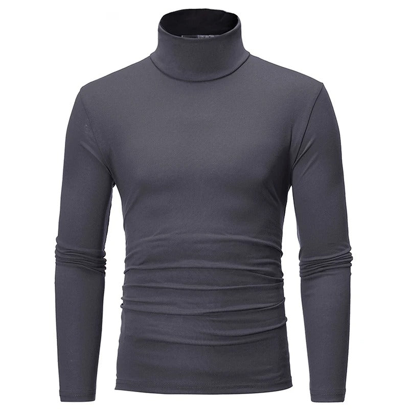 Thermo-shirt met kol voor heren