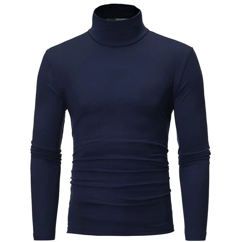 Thermo-shirt met kol voor heren