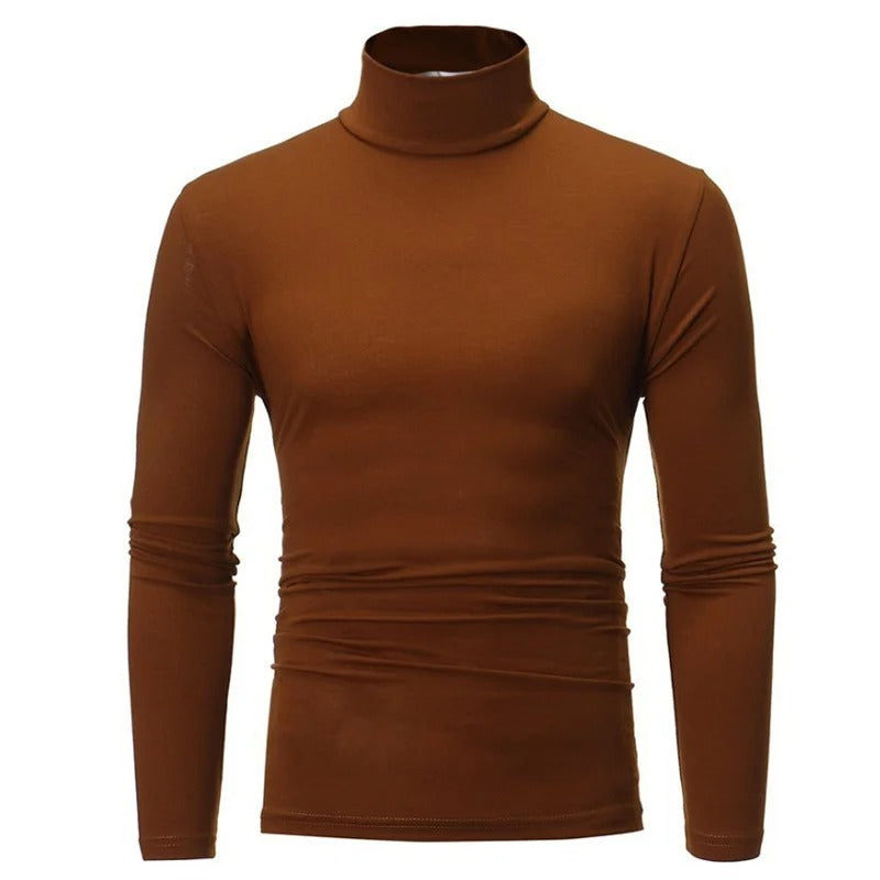 Thermo-shirt met kol voor heren