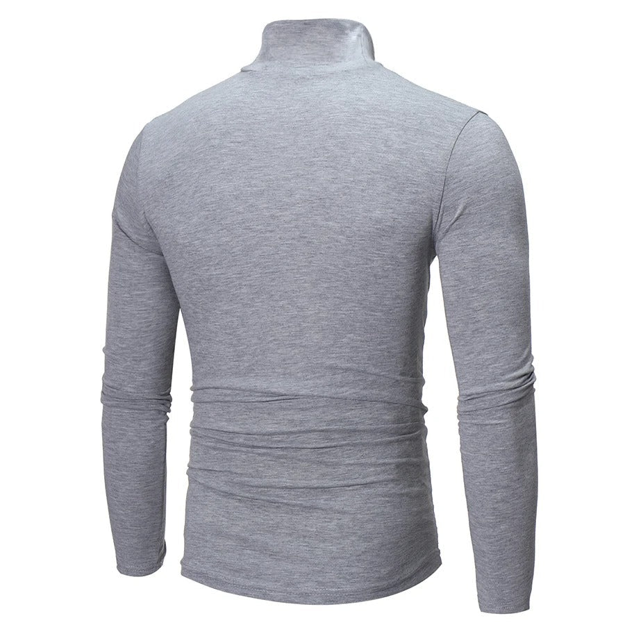 Thermo-shirt met kol voor heren