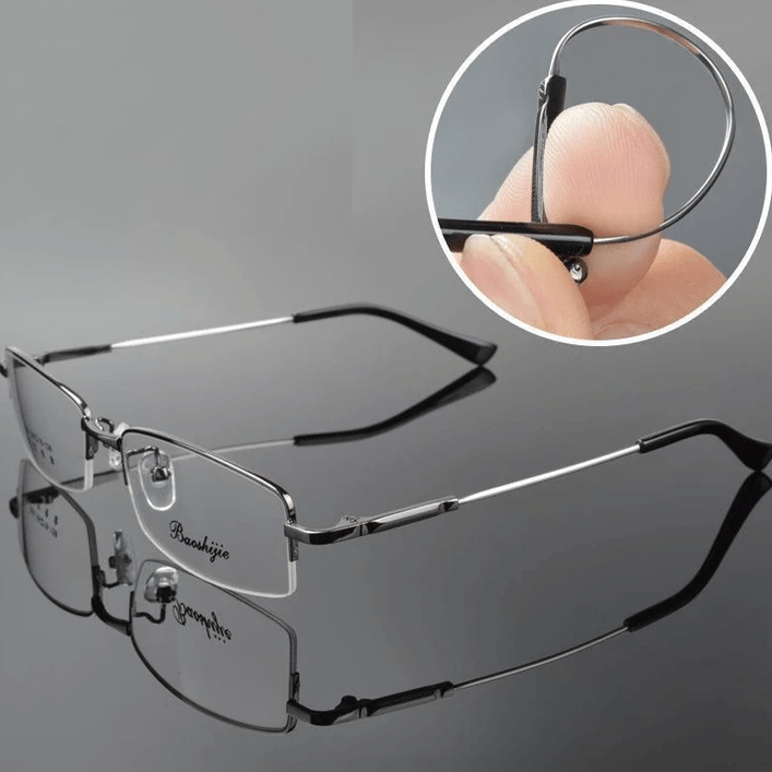 Titanium progressieve leesbril voor ver en nabij