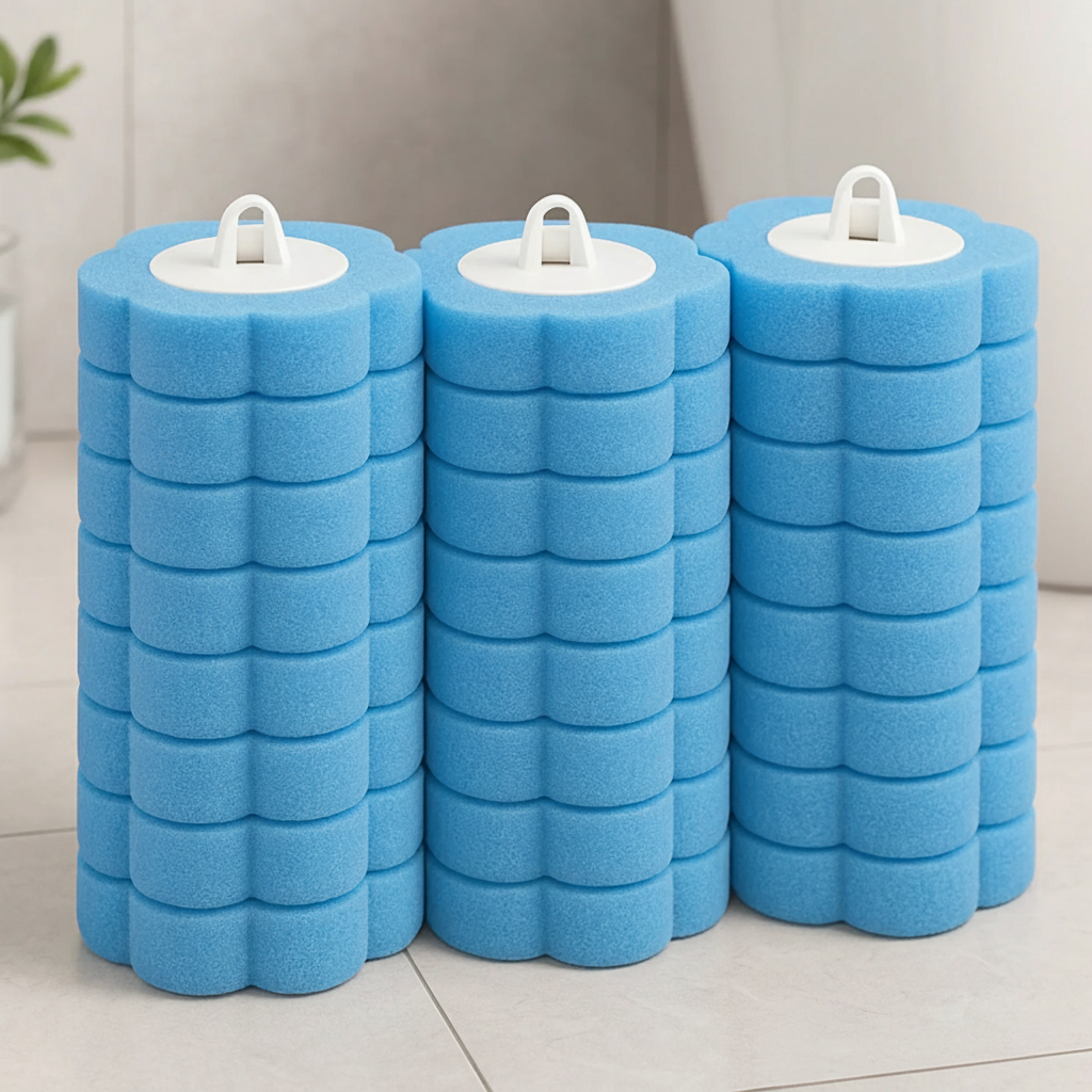 Toiletborstel met wegwerpborstelkoppen