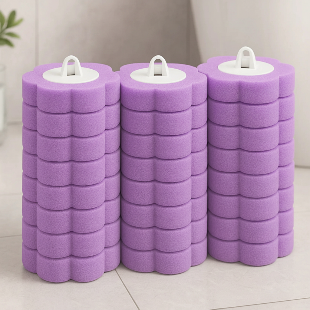 Toiletborstel met wegwerpborstelkoppen