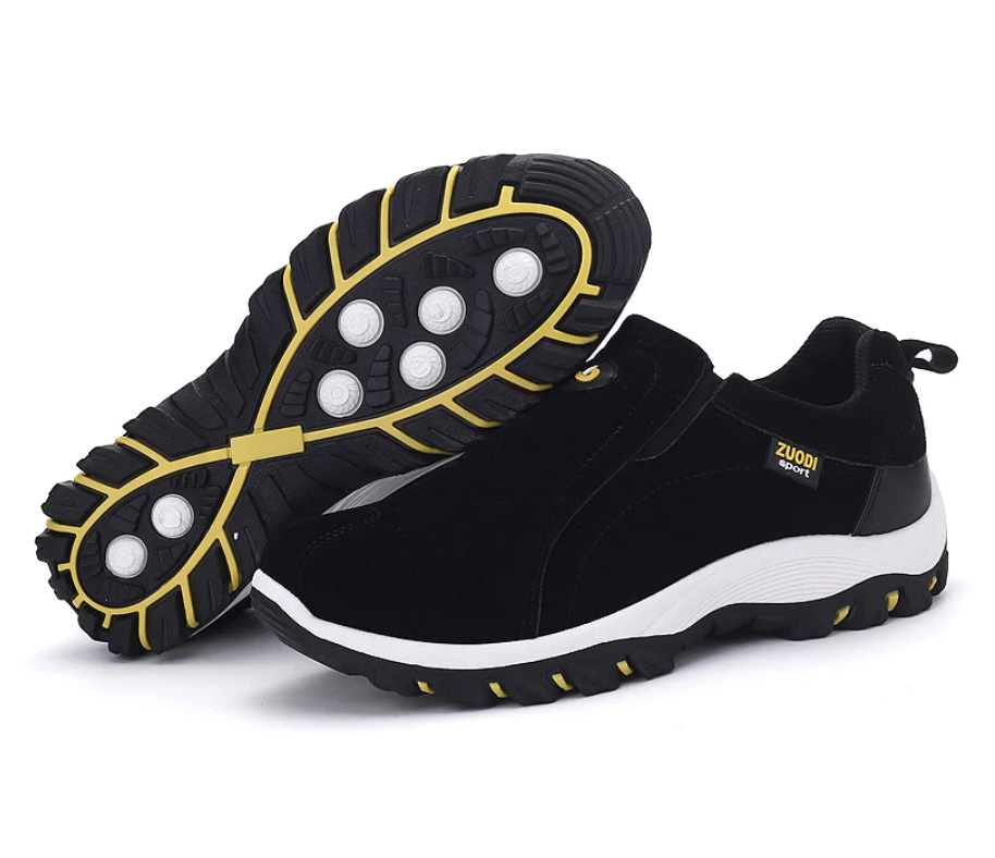 Trail wandelschoenen voor heren met schokdemping