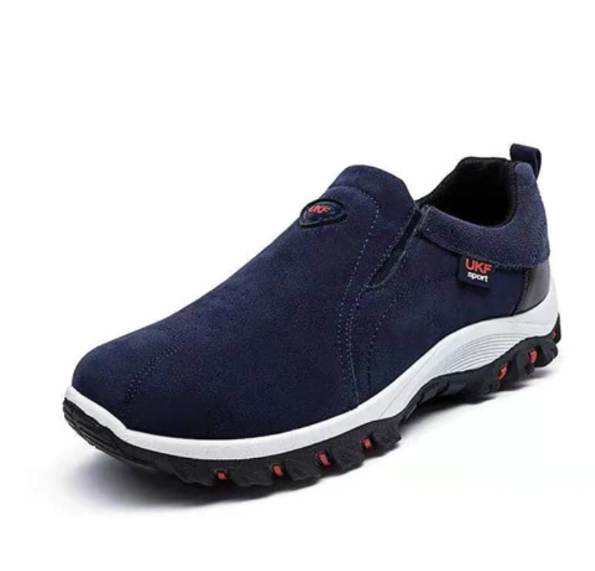 Trail wandelschoenen voor heren met schokdemping