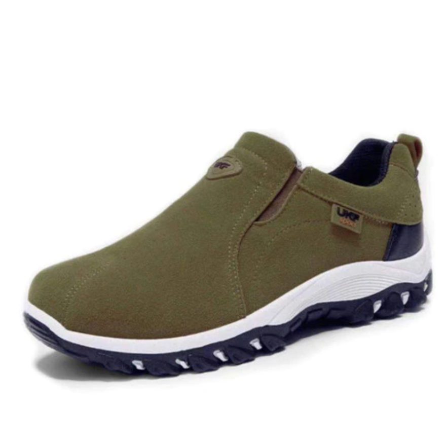 Trail wandelschoenen voor heren met schokdemping