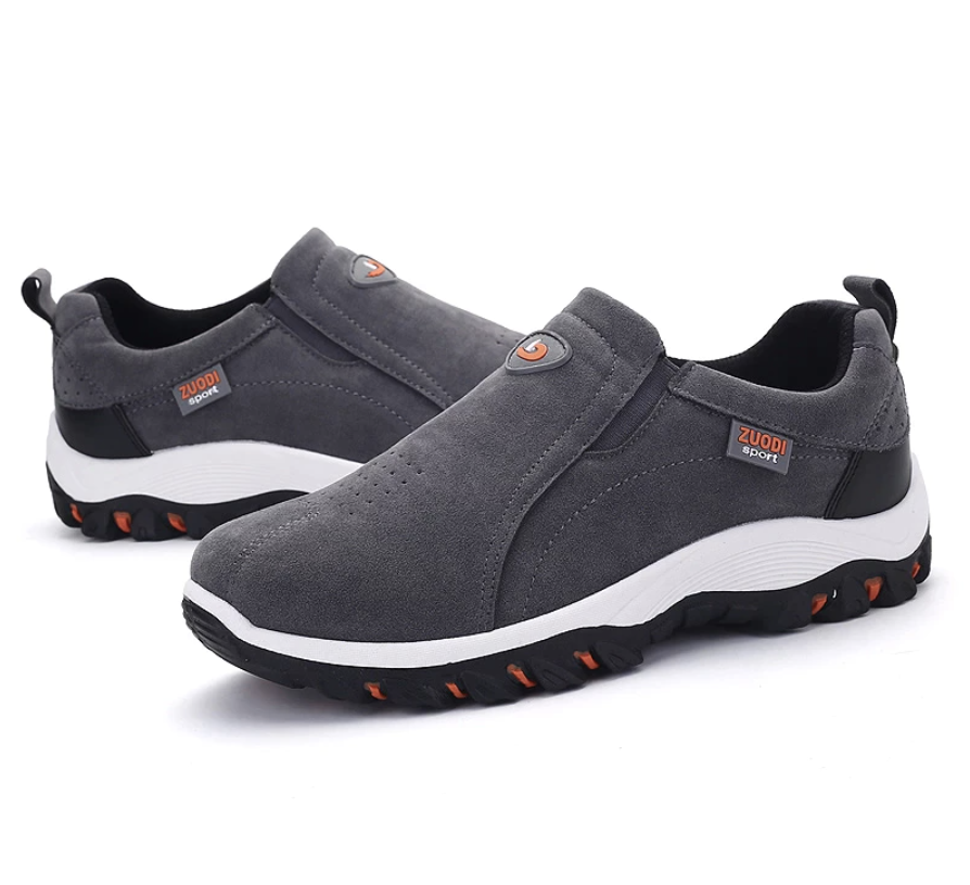 Trail wandelschoenen voor heren met schokdemping