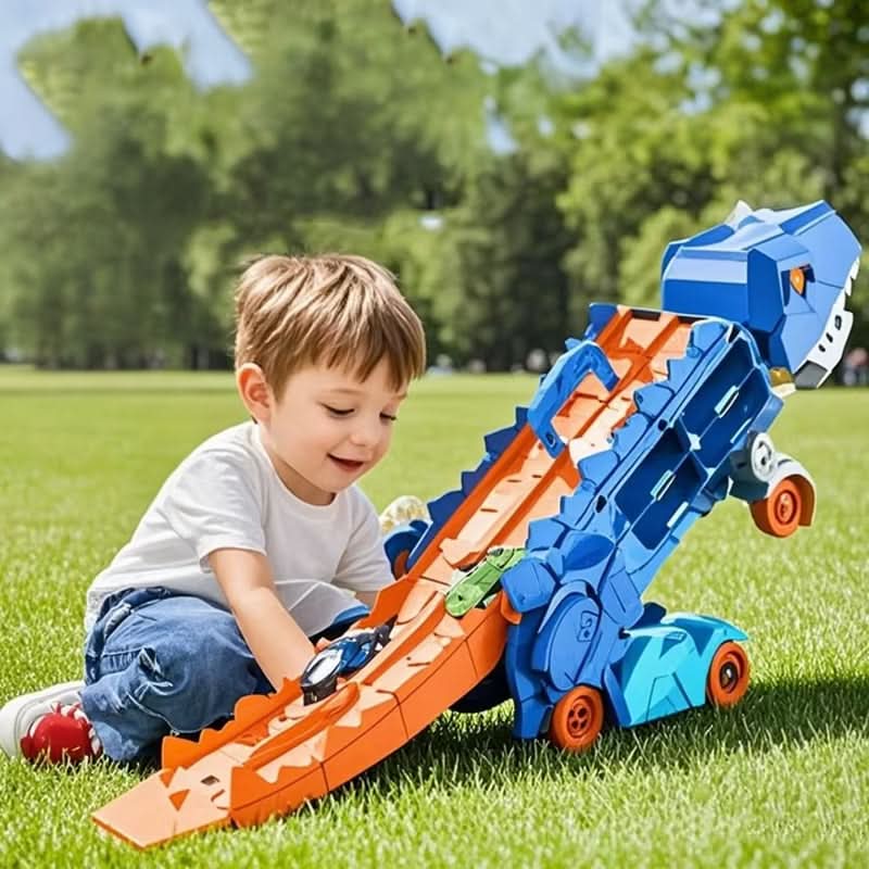 Transformeerbare dinosaurus speelgoedauto voor kinderen