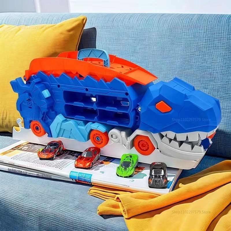Transformeerbare dinosaurus speelgoedauto voor kinderen