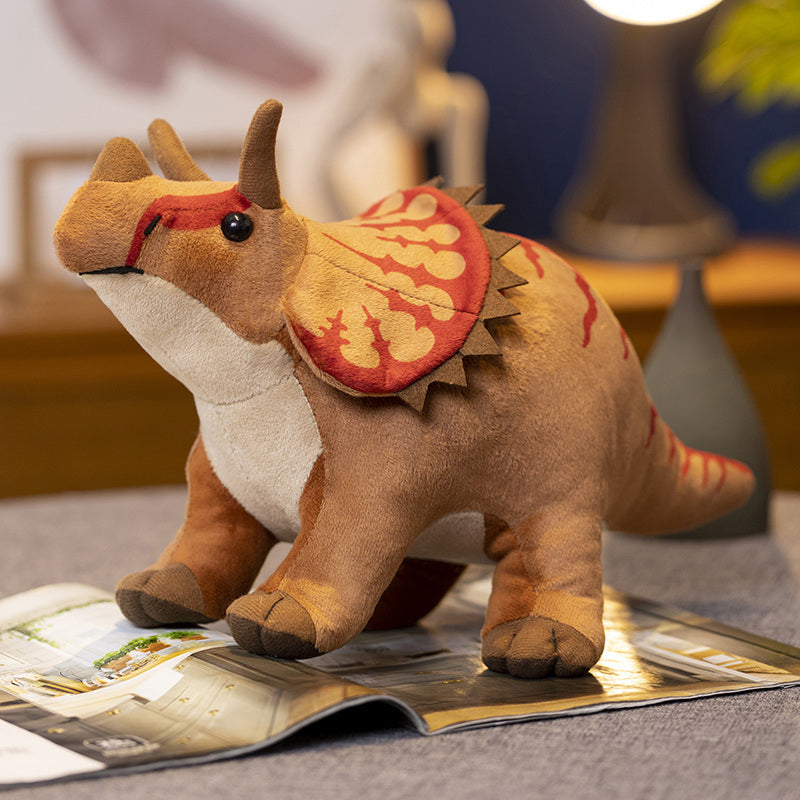 Triceratopsfiguur met realistische details