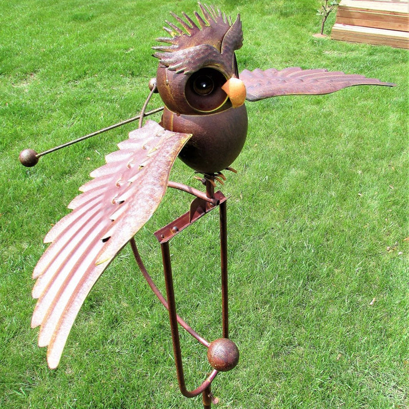 Tuinkunst - Vogeldecoratie voor terras en tuin