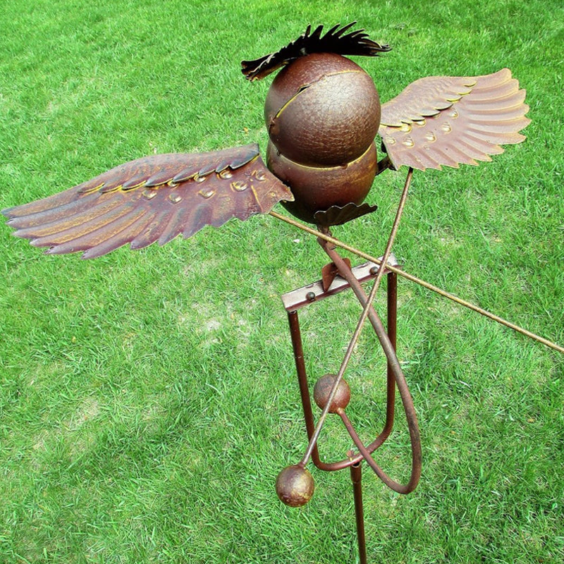 Tuinkunst - Vogeldecoratie voor terras en tuin
