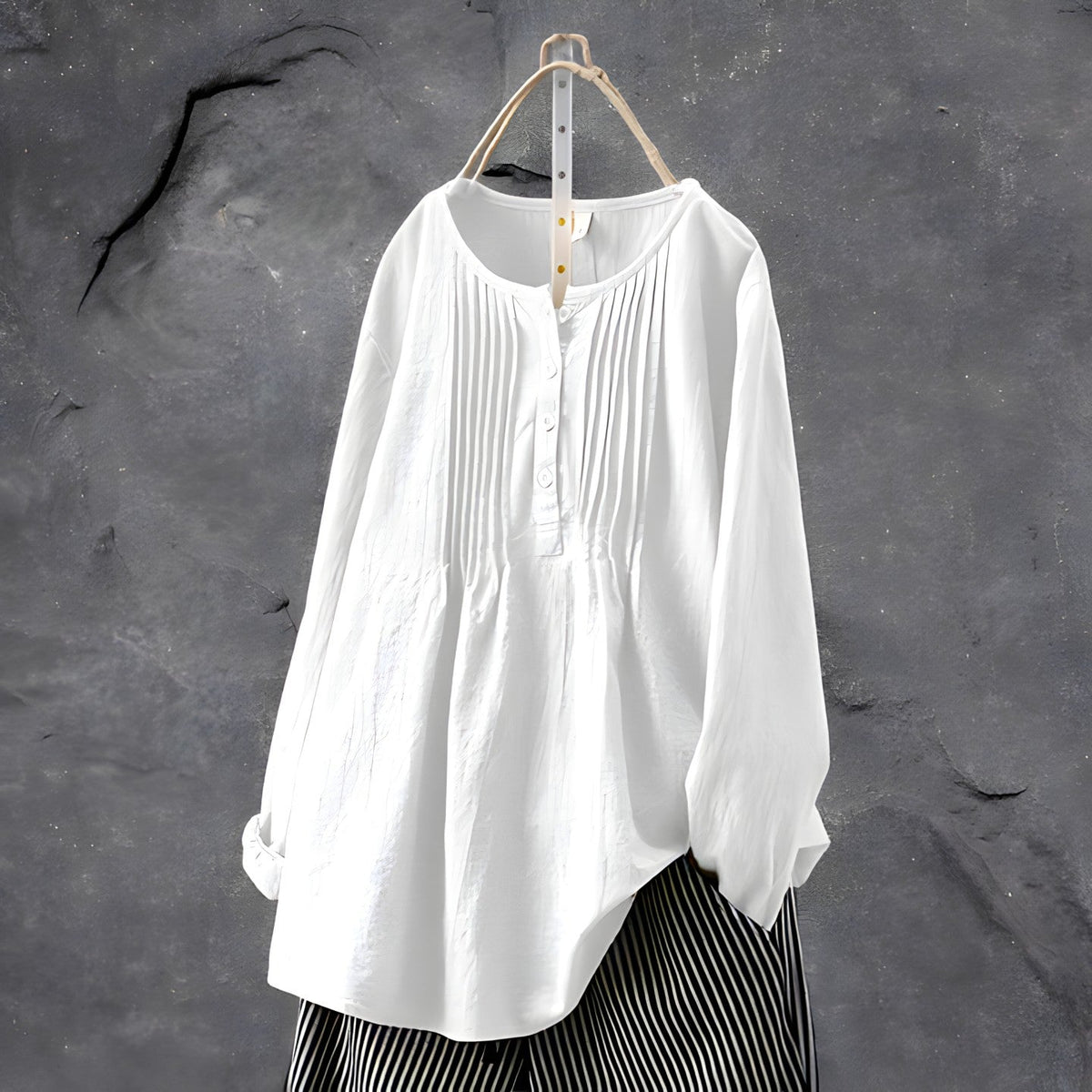 Tuniekblouse voor dames met buikcorrigerend effect