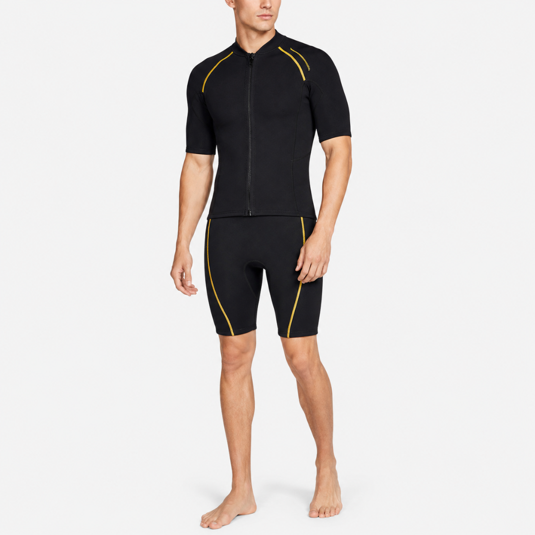 Tweedelig kort wetsuit