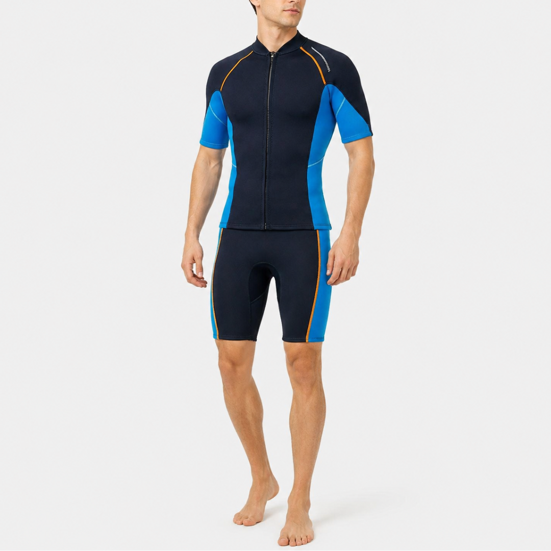 Tweedelig kort wetsuit