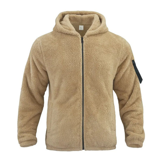 Tweezijdig draagbaar fleece jack voor heren