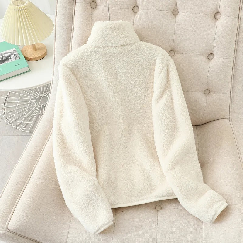 Tweezijdig fleece jasje voor dames