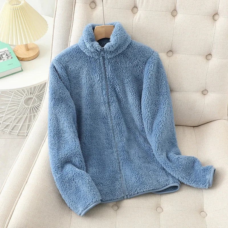 Tweezijdig fleece jasje voor dames