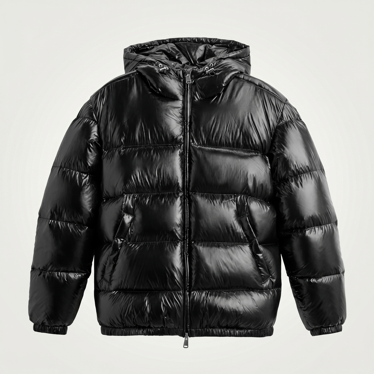 Unisex polyamide gewatteerde jas | Lichte klassieke winterse buitenlaag