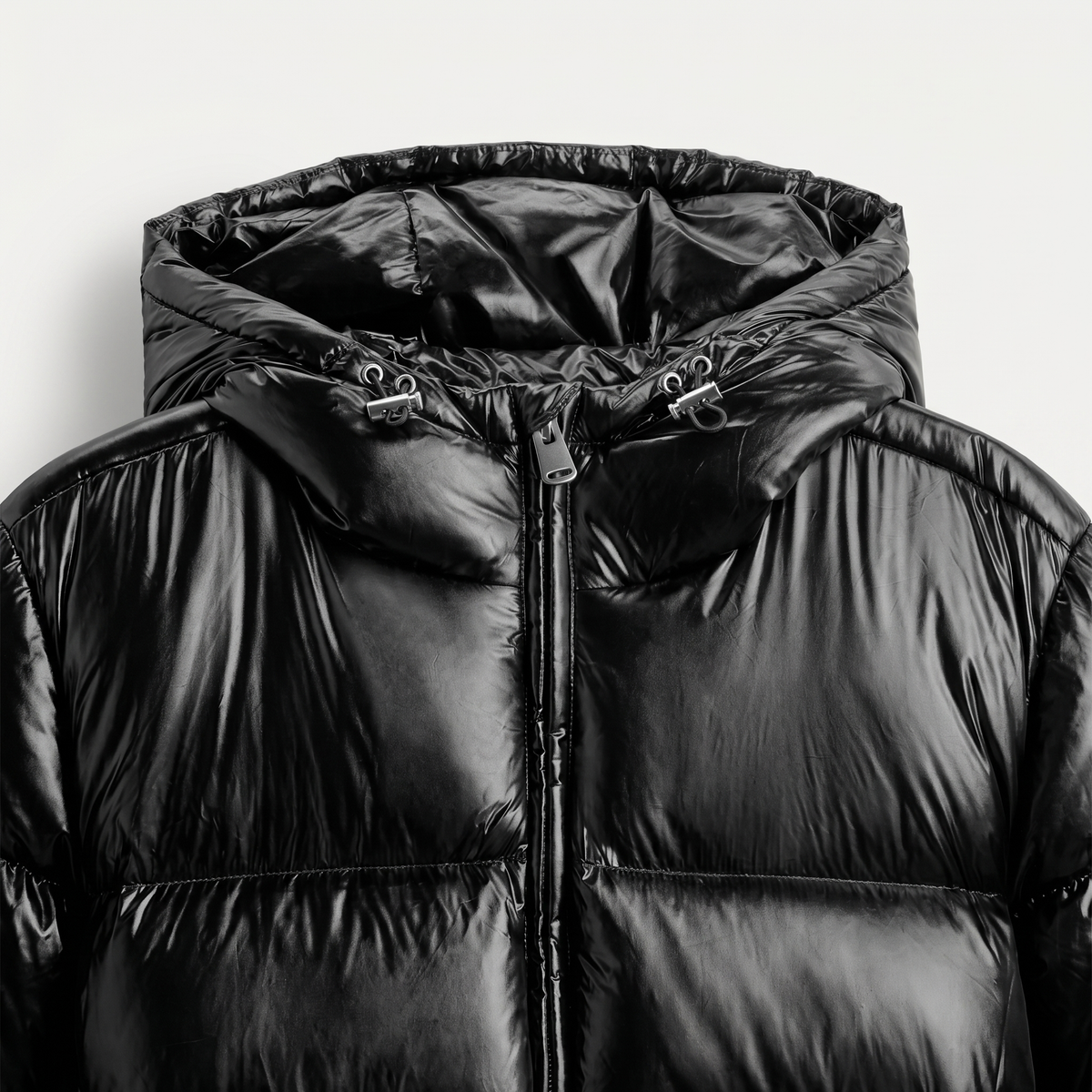Unisex polyamide gewatteerde jas | Lichte klassieke winterse buitenlaag