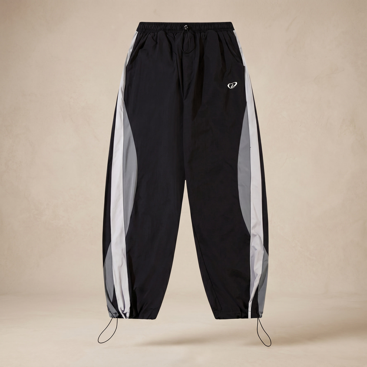 Unisex Polyester Trainingsbroek | Losse Baggy Pasvorm | Casual Broek voor Dagelijks Gebruik