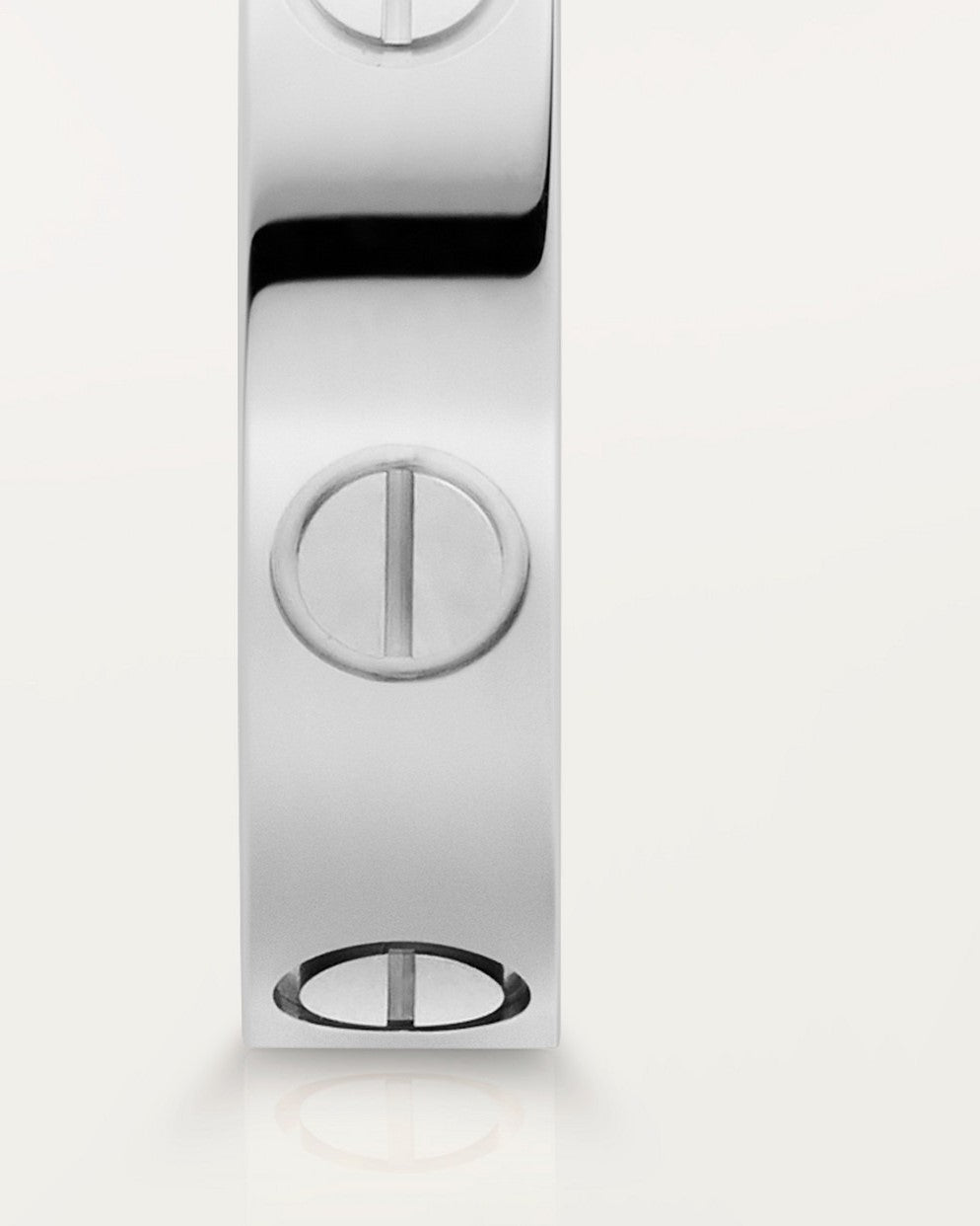 Unisex ring van zinklegering in zilver