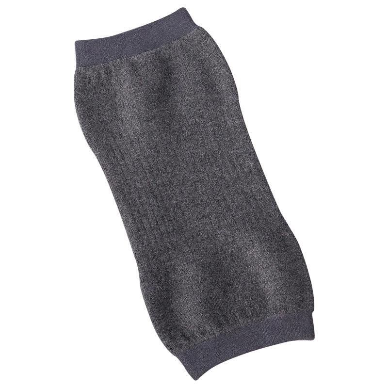 Unisex thermische kasjmieren kniewarmers voor gewrichtsondersteuning